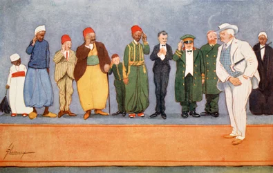 De vertrekkende gast, uit 